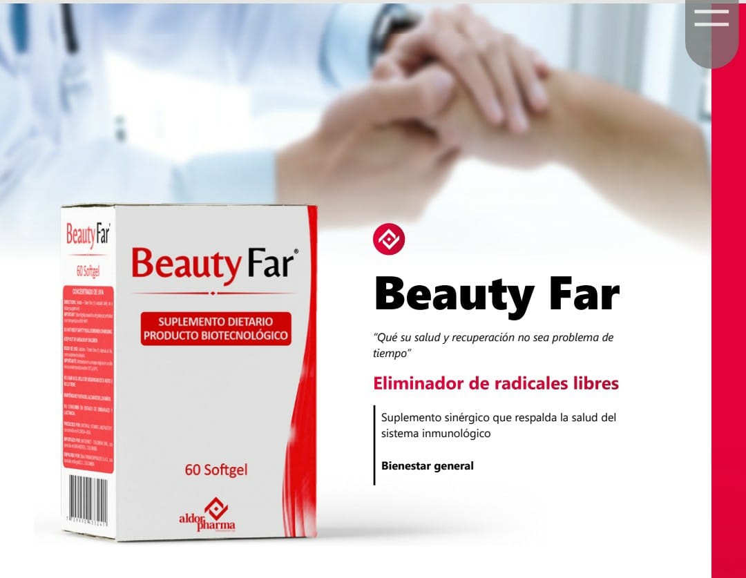 BEAUTY FAR FRASCO X 60 CAPSULAS PharmAhorroVirtual